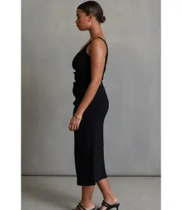 Bec & Bridge Be Mine Square Neck Dress Black Size AU 6 for rent on The Volte - image 2