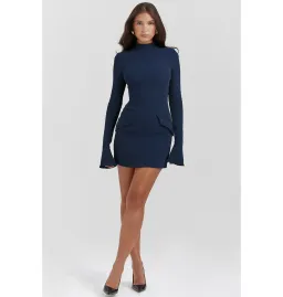 House of CB Mahalia Mini Dress Navy Size AU 4 for rent on The Volte - image 1