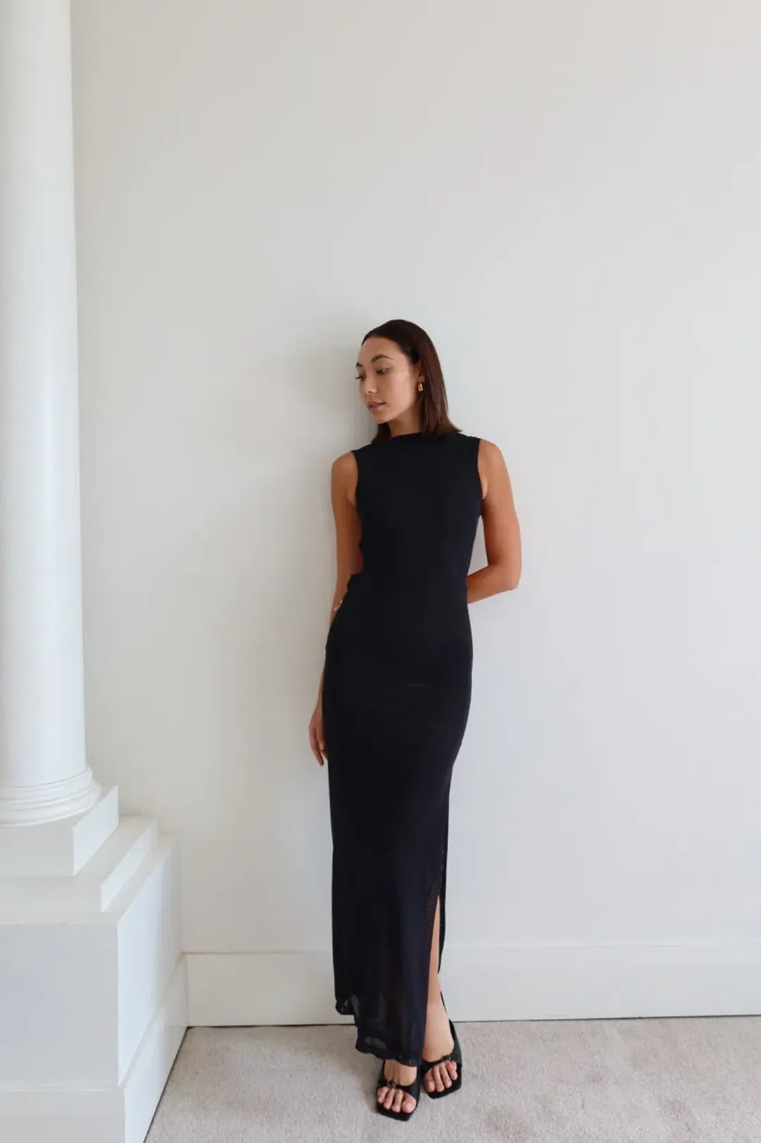 She is Olla Luelle Maxi Dress Black Size S / AU 8 for rent on The Volte - main image