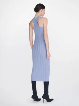 Dion Lee Snakeskin Dress Blue Size XXS/ AU 4 for rent on The Volte - image 2