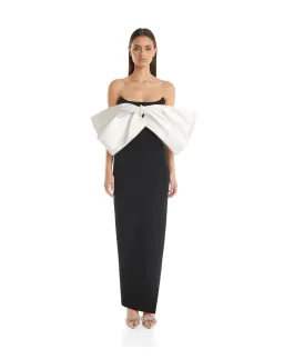 Eliya the Label Sarah Dress Black/White Size 10 for rent on The Volte - image 1