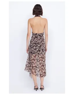 Bec & Bridge Herlani Midi Dress Floral Size AU 6 for rent on The Volte - image 3