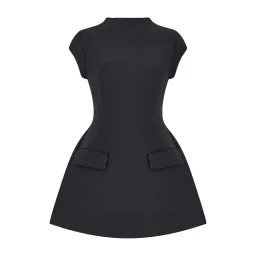 Odd Muse The Ultimate Muse Cap Sleeve Mini Dress Black Size S / AU 8 for rent on The Volte - image 4