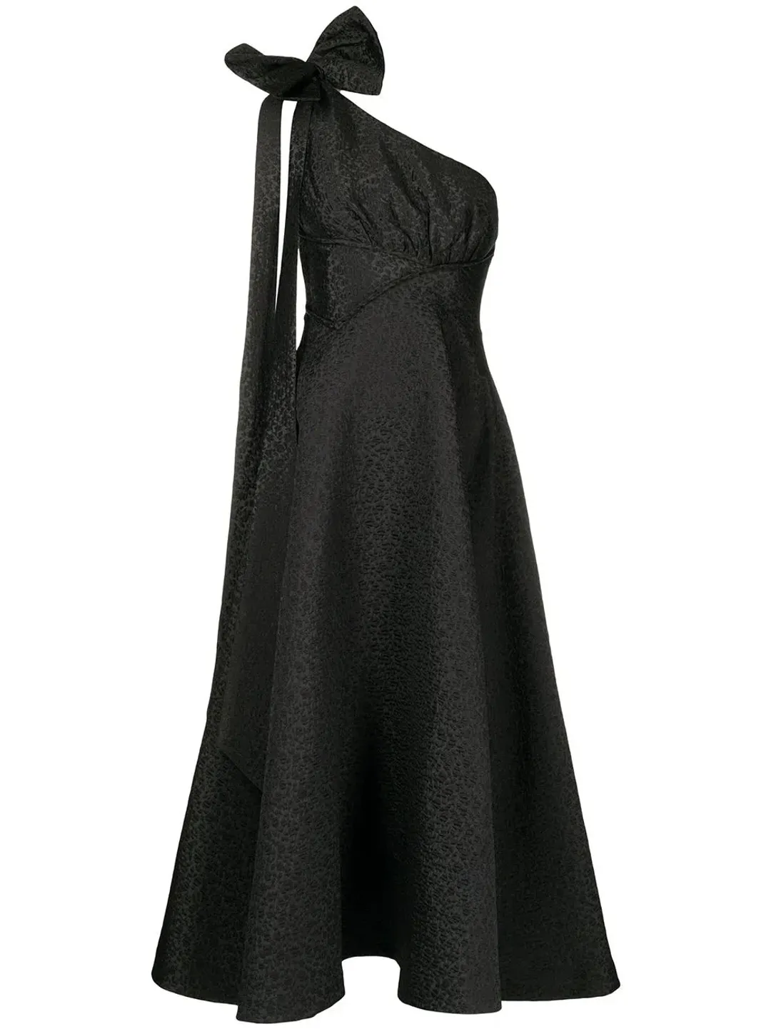 Rachel Gilbert Malea Midi Dress Black Size 8 for rent on The Volte - main image