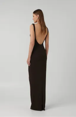 Effie Kats Verona Gown Coffee Size S/8 for rent on The Volte - image 3