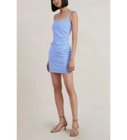 Bec & Bridge Karina Mini Dress Blue Size 12 for rent on The Volte - image 2