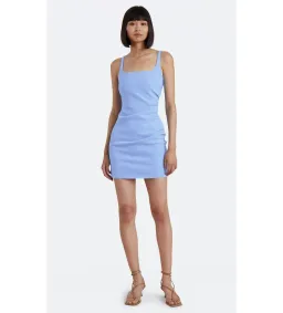 Bec & Bridge Karina Mini Dress Blue Size 12 for rent on The Volte - image 1