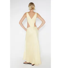 Bec & Bridge Agathe Diamond Dress Yellow Size 6 for rent on The Volte - image 3