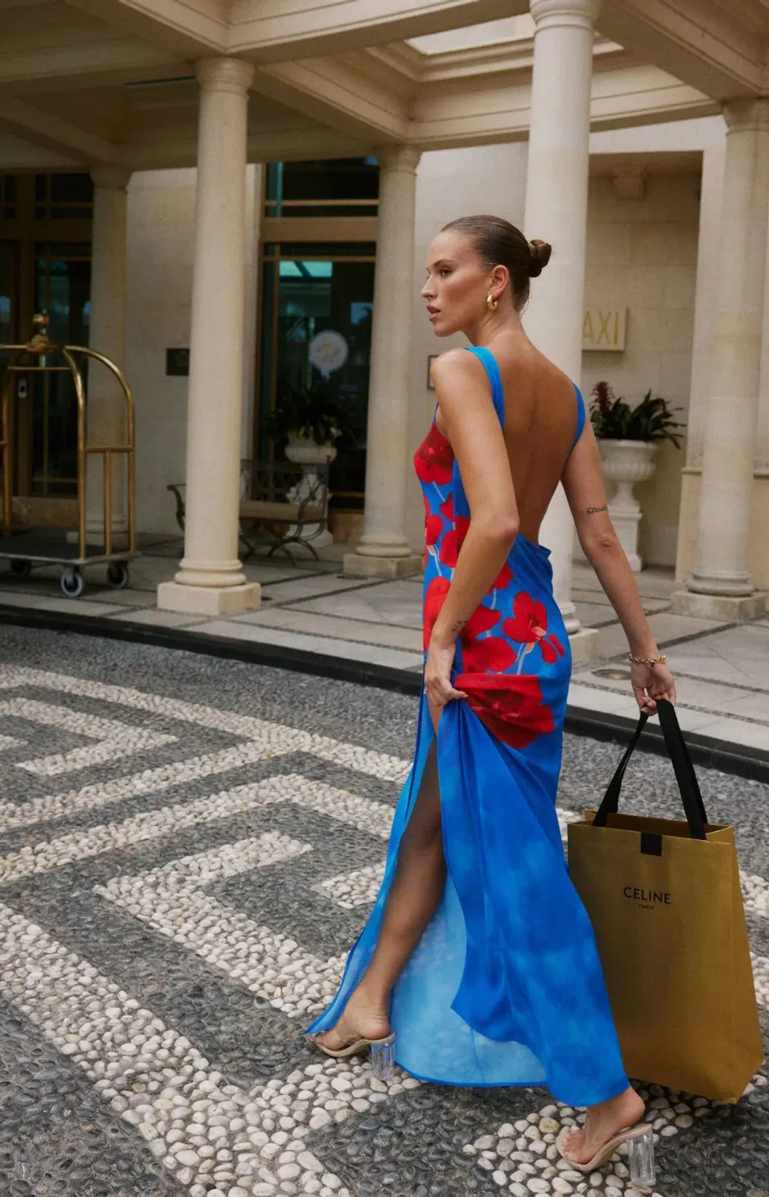 Alt Swim Odette Dress in Hana Print Size S / AU 8 for rent on The Volte - main image