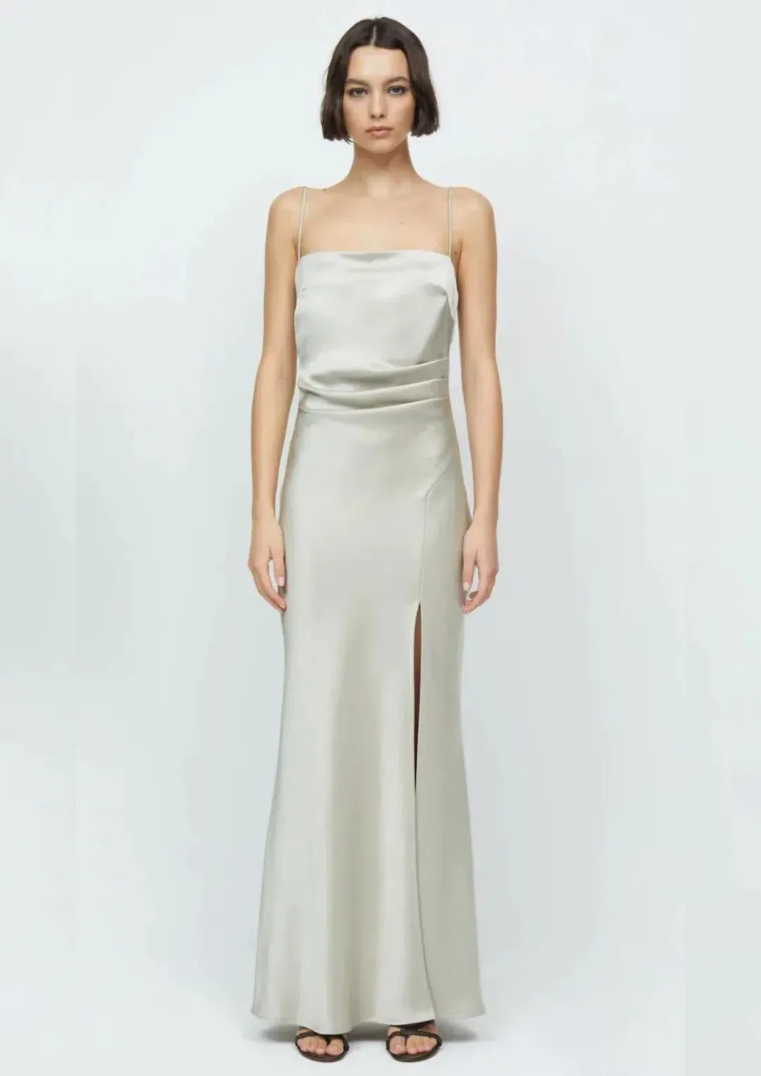 Bec & Bridge Nadia Maxi Dress Ecru Size 16 for rent on The Volte - main image