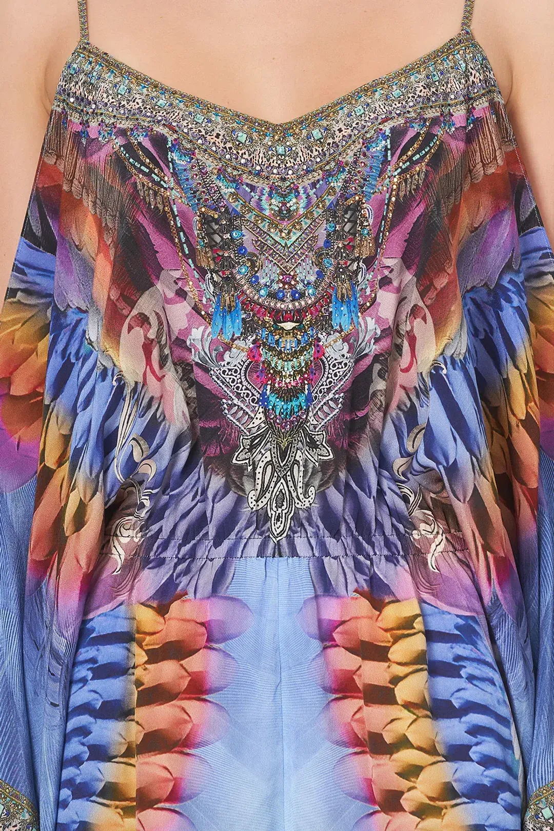 Camilla Franks Drop Shoulder Playsuit Love On The Wing Print Size M /AU 12 for rent on The Volte - main image