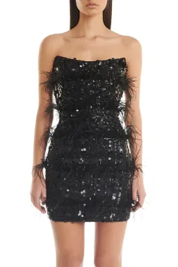 Eliya the Label Tiffany Dress Black XXL/AU 14 for rent on The Volte - image 4