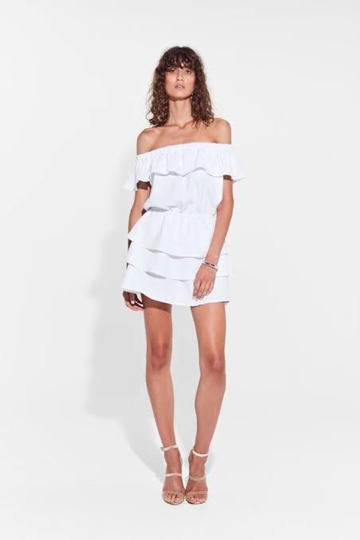 Sir the Label Stefi Dress White | AU 8 for rent on The Volte - main image