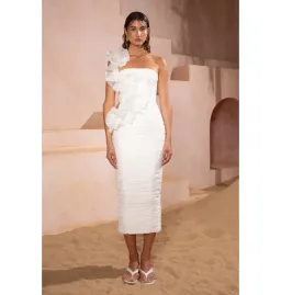 Eliya The Label Vanuatu Dress in White Size XS / AU 6 for rent on The Volte - image 1