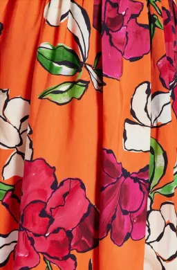 Aje Monument Tulip Maxi Dress in Vivid Camellia Floral - Size 6 for rent on The Volte - image 5