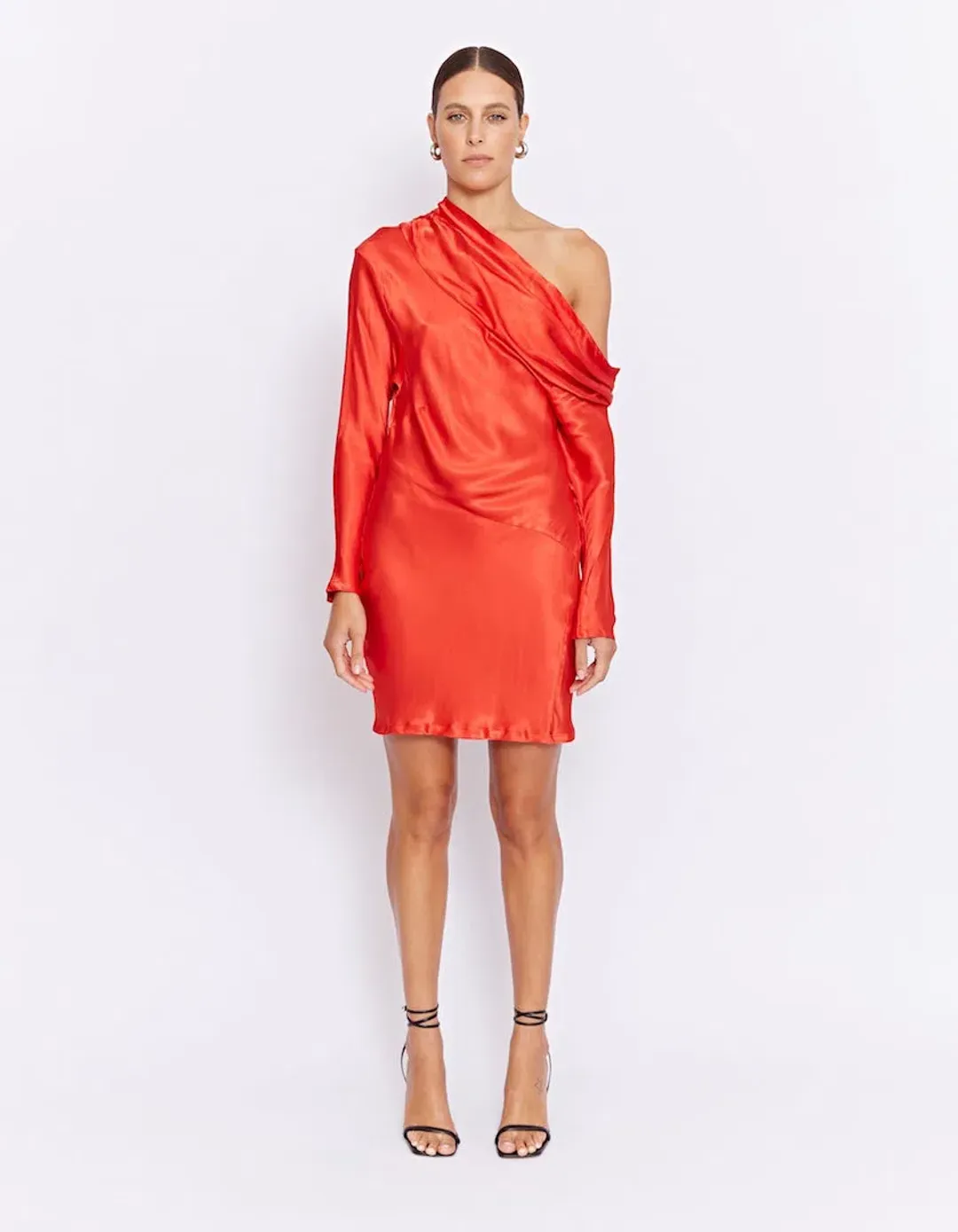 Pfeiffer Yazmin Mini Dress Capsicum Size XS / AU 6 for rent on The Volte - main image
