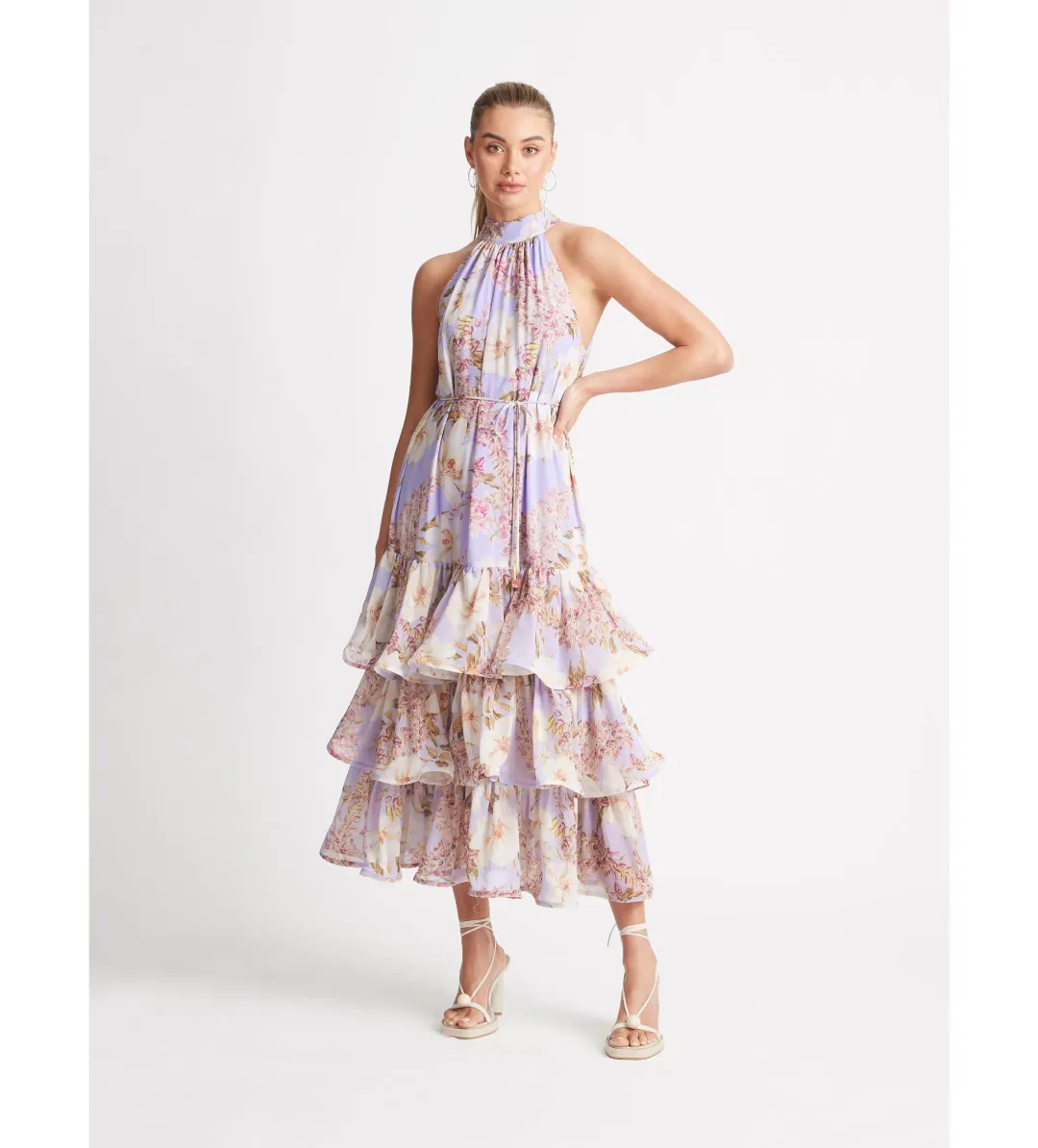 Sheike Eves Garden Maxi Dress Floral Size 6  for rent on The Volte - main image