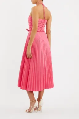 Rebecca Vallance Rosa Halter Dress Pink Size 8  for rent on The Volte - image 5