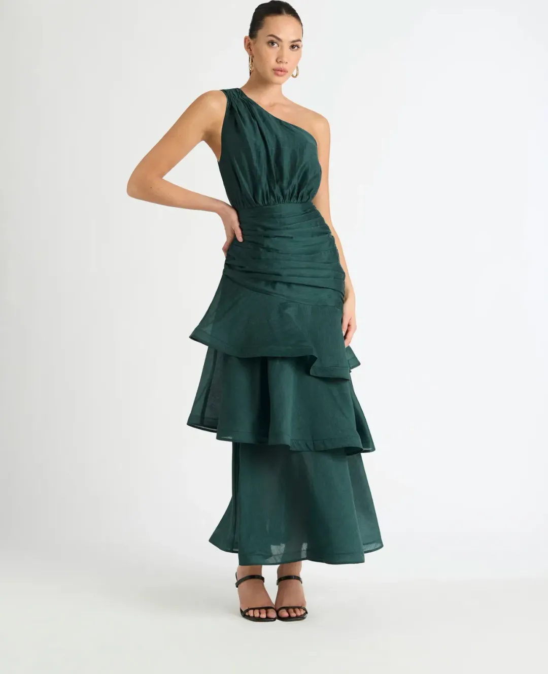 Sheike Casablanca Dress Green Size 6  for rent on The Volte - main image