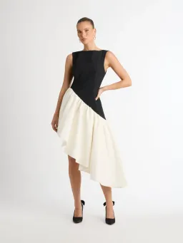 Sheike Gemini Dress Black/White Size 8 for rent on The Volte - image 1