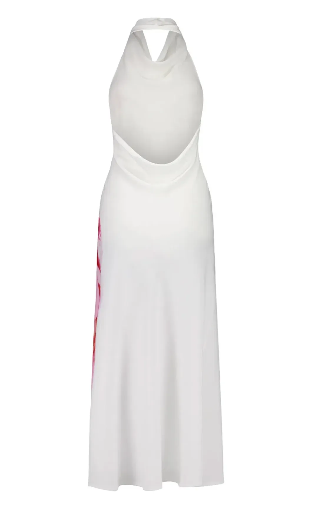 With Harper Lu Cowl Slip Dress White Rose Size XS / AU 6 for rent on The Volte - main image