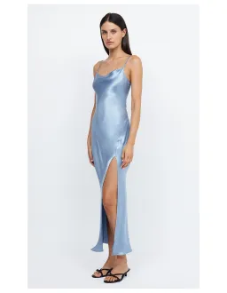 Bec & Bridge Margot Split Dress Blue Size 8 for rent on The Volte - image 4