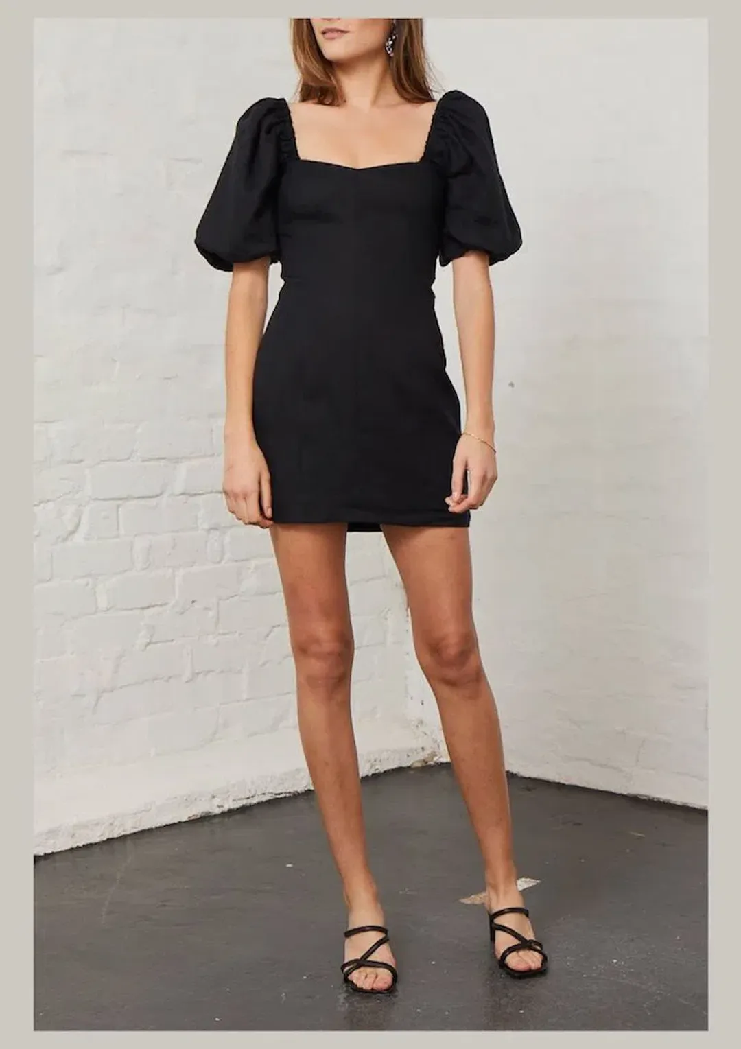 Bec & Bridge Love Addiction Mini Dress Black Size AU 8 for rent on The Volte - main image