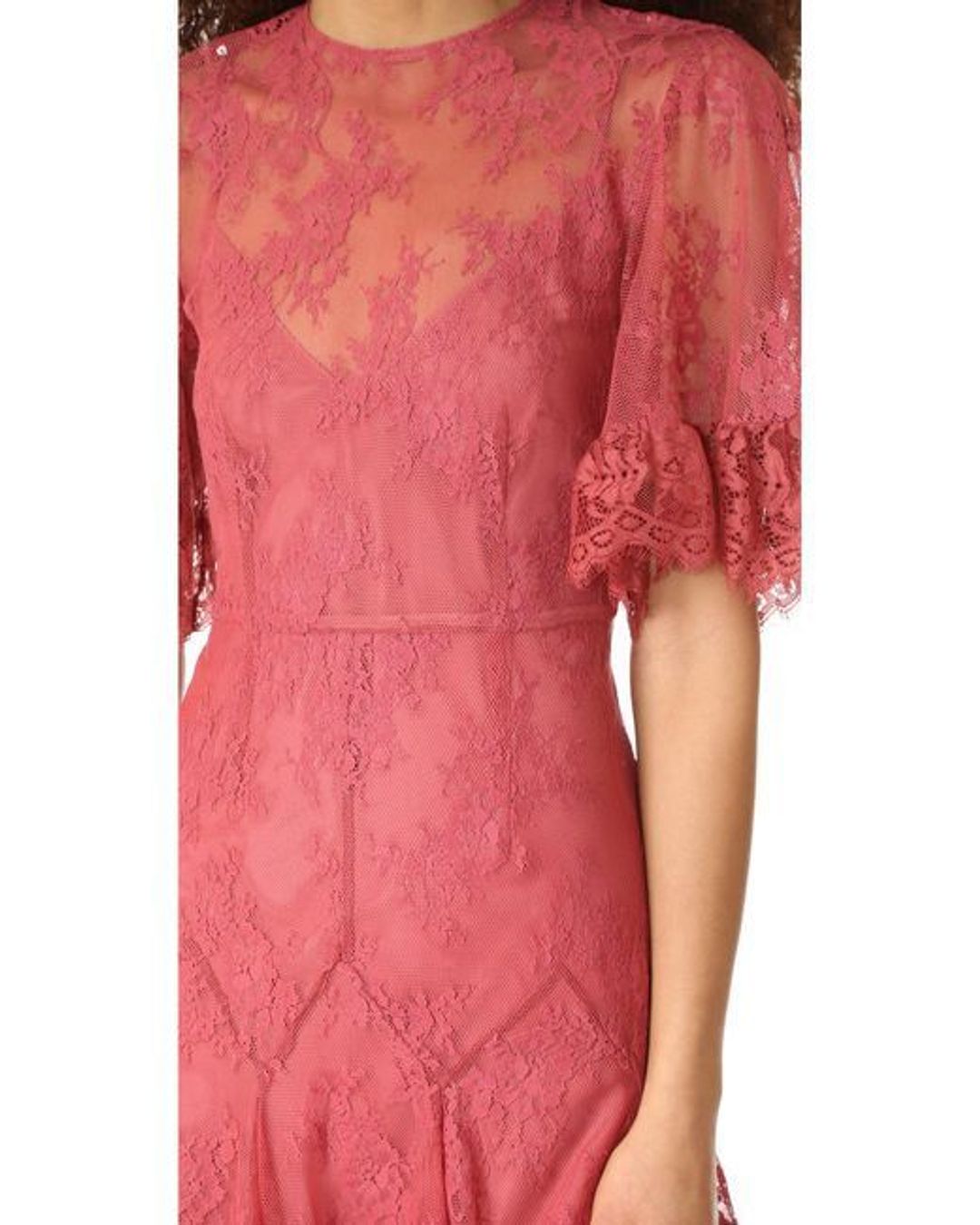 Talulah Blind Love Midi Dress for rent on The Volte - main image