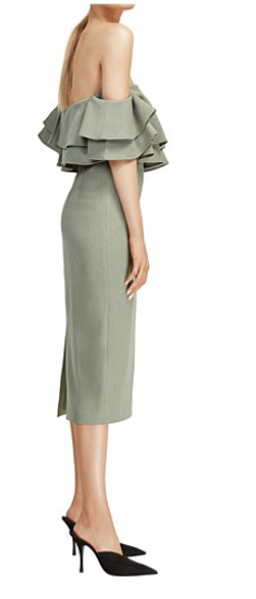 Keepsake the Label Two Fold Dress Green Size 8 for rent on The Volte - image 3