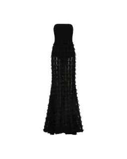 Rebecca Vallance Cherie Amour Gown Black Size AU 8 for rent on The Volte - image 4