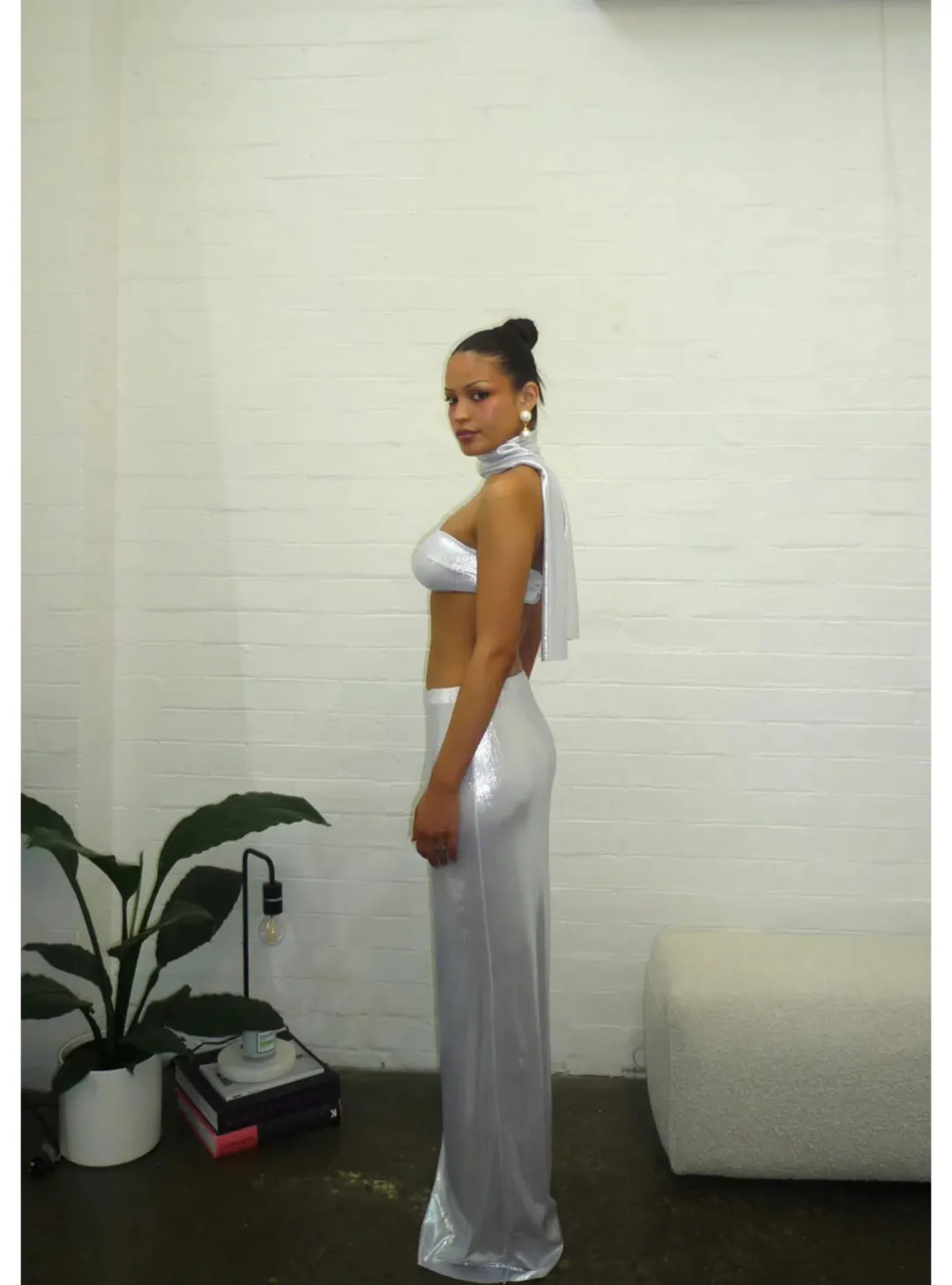 Novich Celeste Set In Silver Size AU 8 for rent on The Volte - main image