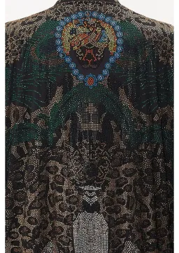 Camilla Kimono Coat Surrealist Xanadu Size 12/M for rent on The Volte - image 5