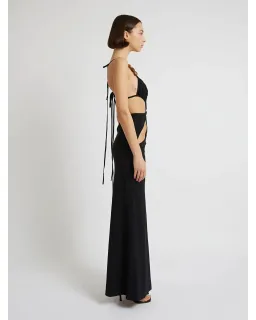 Christopher Esber Displace Lycra Dress With Crystal in Black Size AU 10  for rent on The Volte - image 3