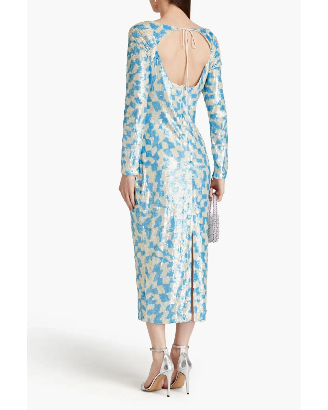 Rachel Gilbert Teddi Gown Blue Size 3 / AU 12 for rent on The Volte - main image