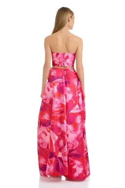 Eliya The Label Capri Skirt & Zabana Top Set Pink Multi Size L/ AU 12 for rent on The Volte - image 4