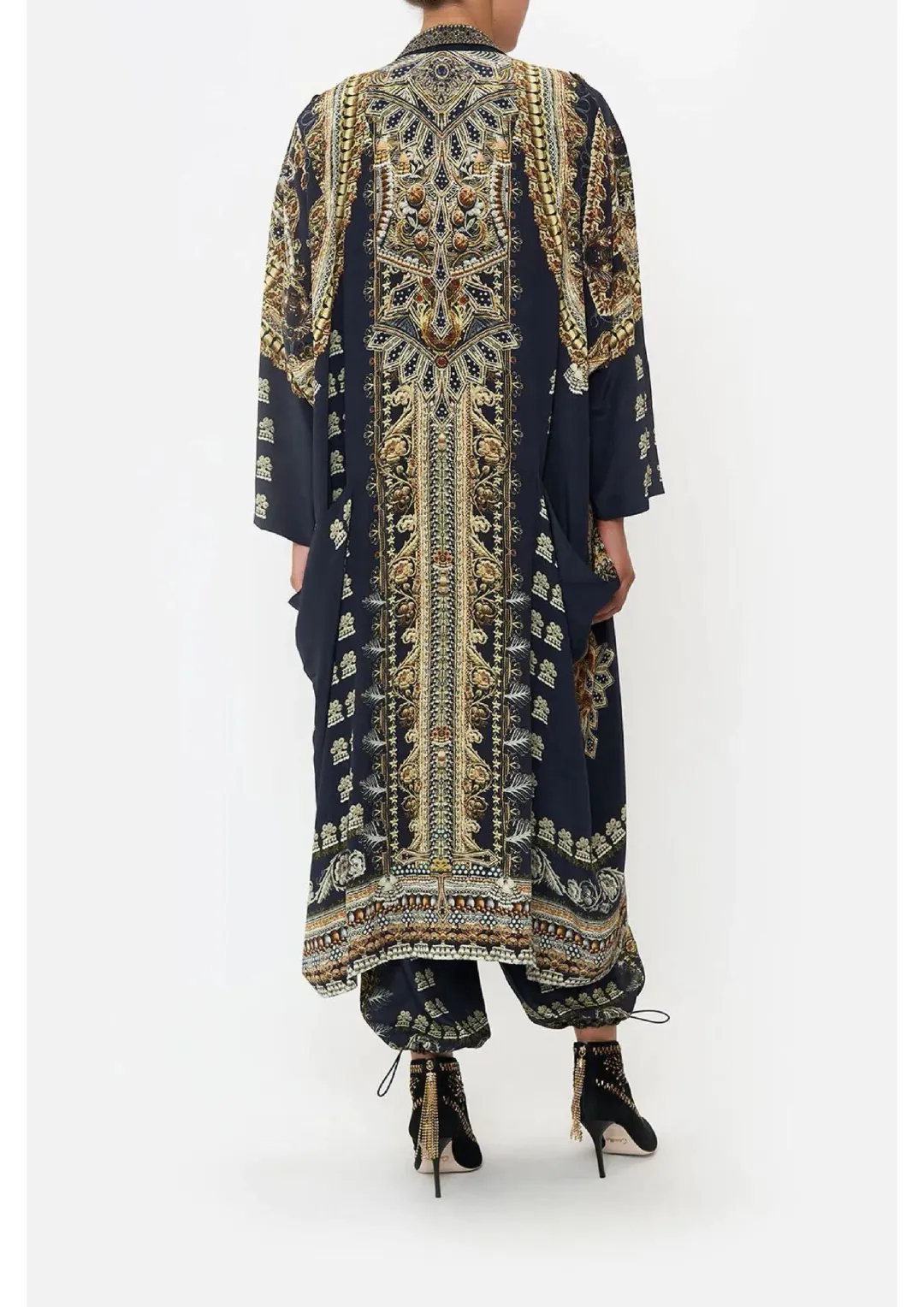 Camilla It's All Over Terero Relaxed Panel Coat Multi Size 12 for rent on The Volte - main image