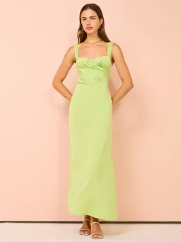 One Fell Swoop Ella Dress In Green Grape Size 10 for rent on The Volte - image 1