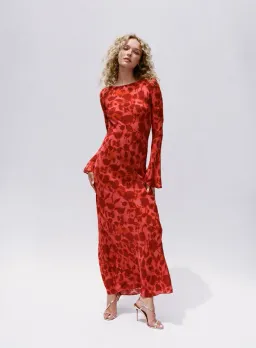 Realisation Par The Gia Dress in Havana Red Size S / AU 8 for rent on The Volte - image 2