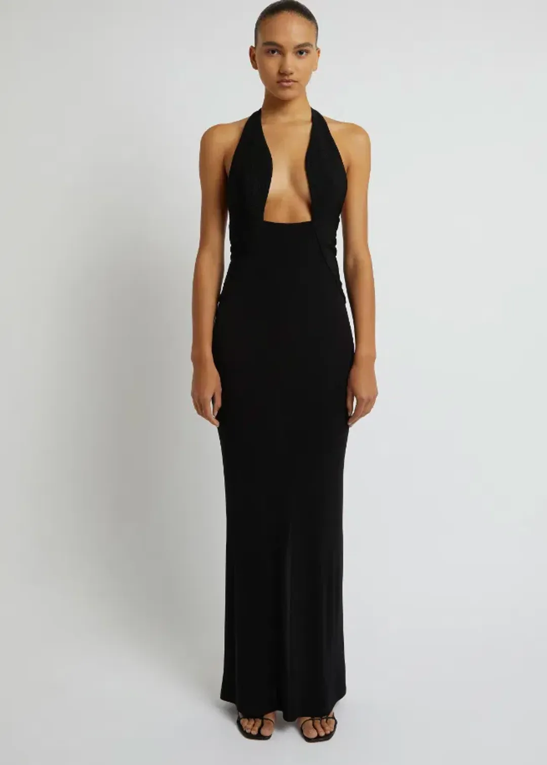 Christopher Esber Taliored Sloped Halter neck dress for rent on The Volte - main image