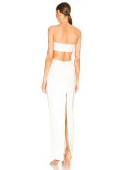 Natalie Rolt Carmen Gown White Size XS / AU 6 for rent on The Volte - image 3