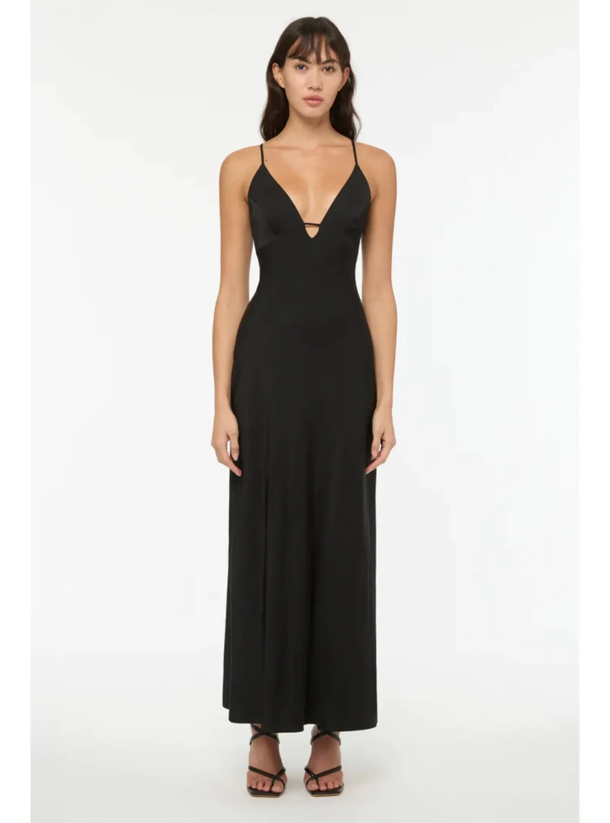 Manning Cartell Time To Shine Slip Dress in Black Size AU 4 for rent on The Volte - main image