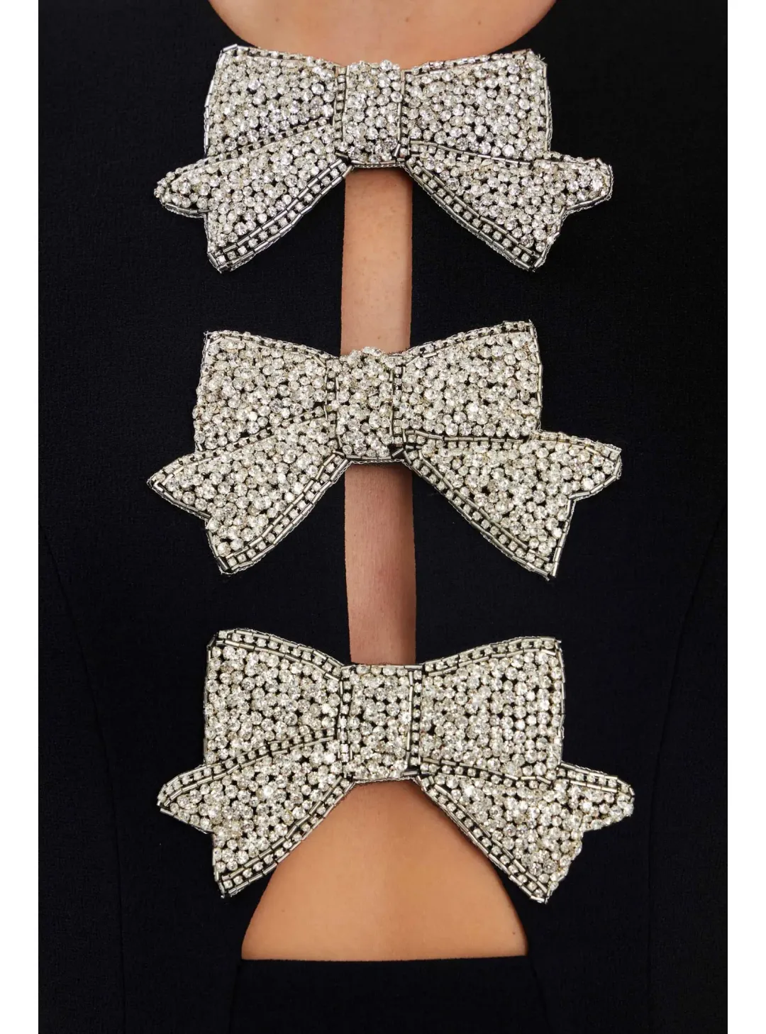 Rebecca Vallance Juliana Puff Sleeve Mini Dress in Black Size AU 8 for rent on The Volte - main image