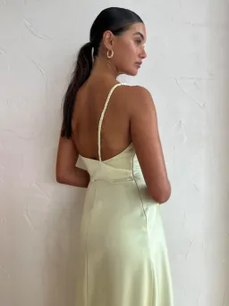 One Fell Swoop Hepburn Maxi In Limoncello Size 6 for rent on The Volte - image 4