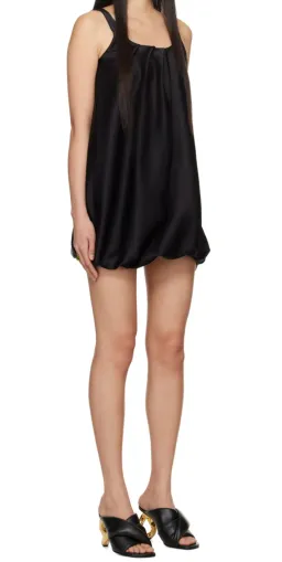 JW Anderson Twisted Mini Dress Black Size 8 for rent on The Volte - image 5