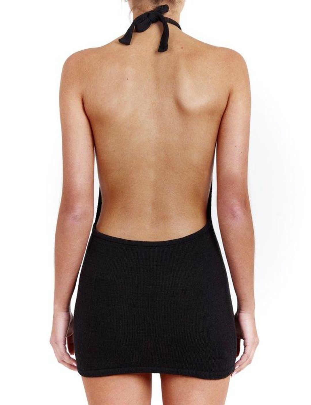 Bamba Swim Bounty Dress | Black | Size Small for rent on The Volte - main image