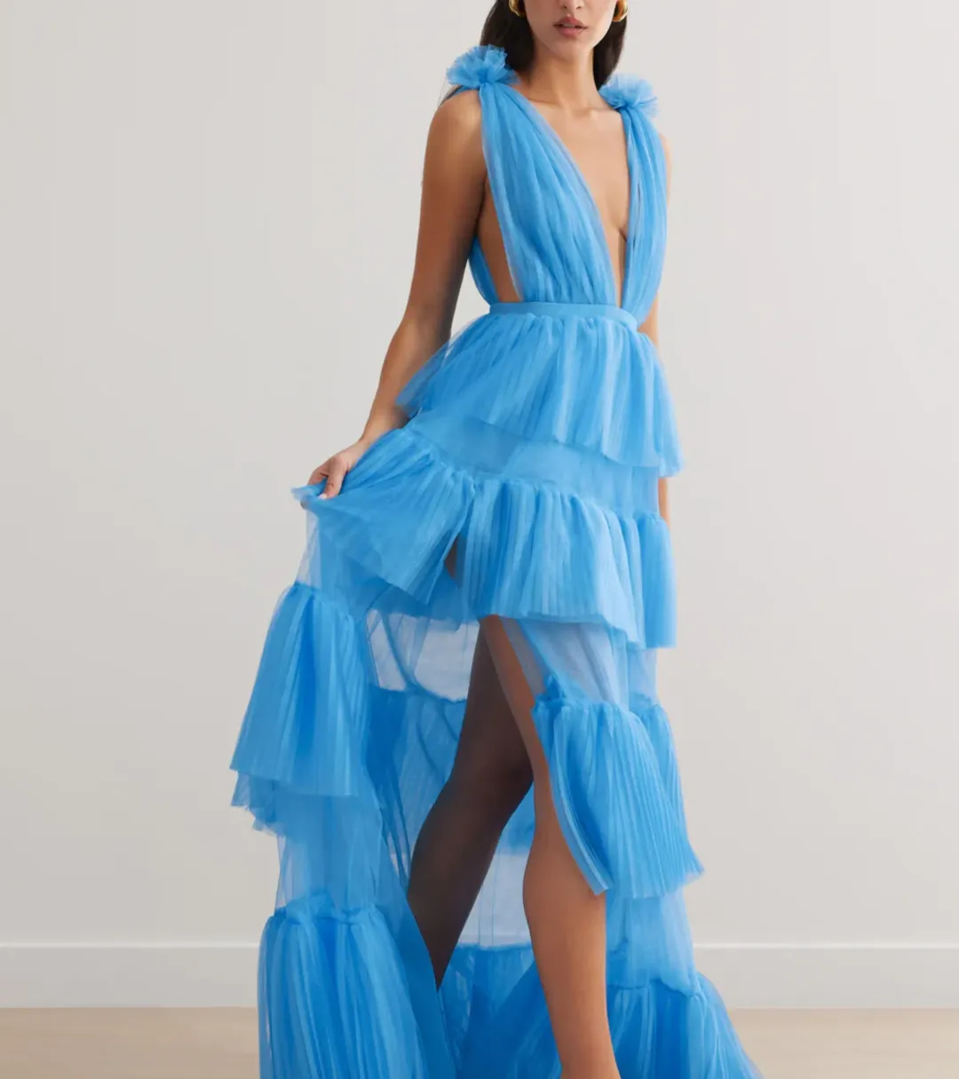 Lexi Zendaya Dress in Blue Size 8 for rent on The Volte - main image