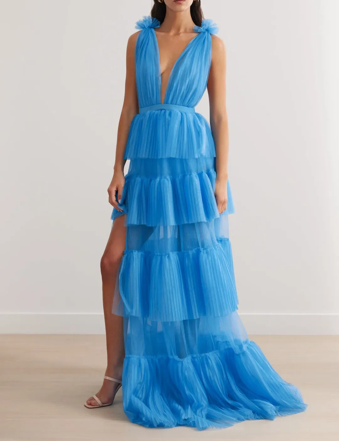Lexi Zendaya Dress in Blue Size 10 for rent on The Volte - main image
