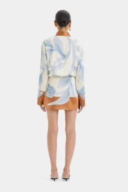 Sir the Label Sorrento Shirt Dress in Scarpia Print Size 10 for rent on The Volte - image 2