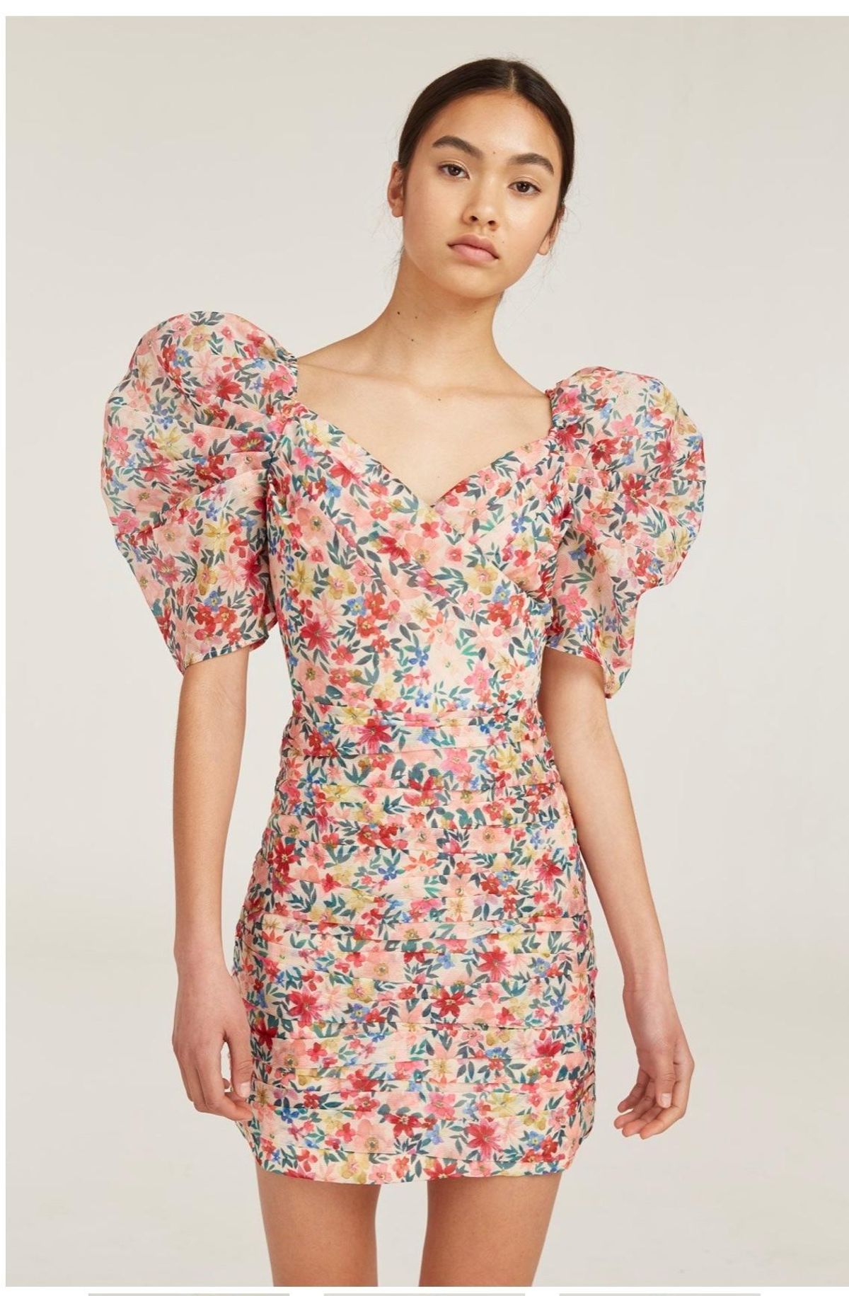 C/MEO Collective Evermore Dress - Garden Floral  for rent on The Volte - main image