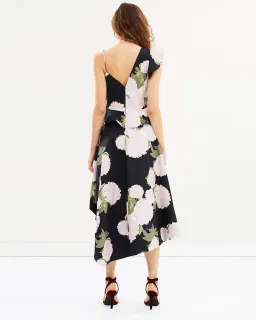 Talulah New Woman Asymmetrical Midi Dress Floral Size 12 for rent on The Volte - image 3